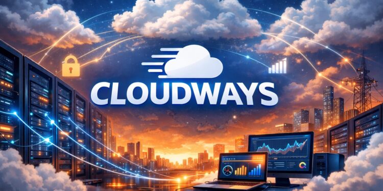 Cloudways managed cloud platform with scalable servers and performance dashboard